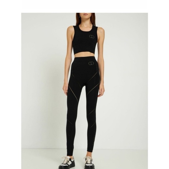 Gucci knit jersey crop tank - size small - NWT - Picture 1 of 16